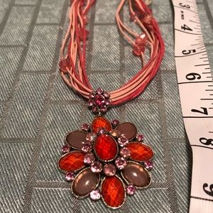 Tri Color Fashion Necklace